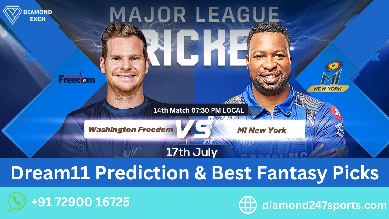 MI New York vs Washington Freedom Dream11 Prediction