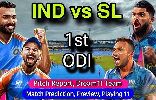 India vs Sri Lanka 1st ODI 2024: Dream11 Team