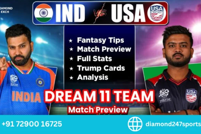 India vs USA Dream11 Prediction: Playing XIs, Fantasy Picks & Match Preview